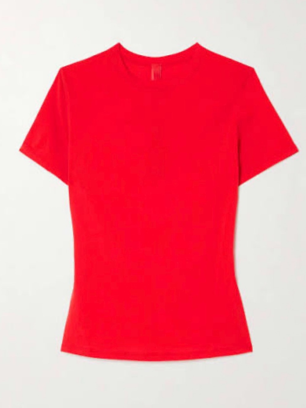 SKIMS Fits Everybody T-Shirt - Cherry Red - Size Small
